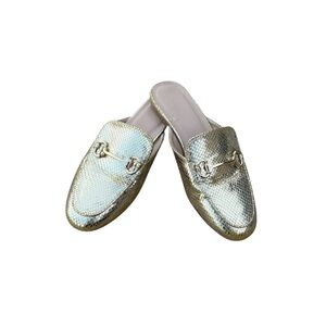 ShuShop Talisa Gold Loafers Size 7.5